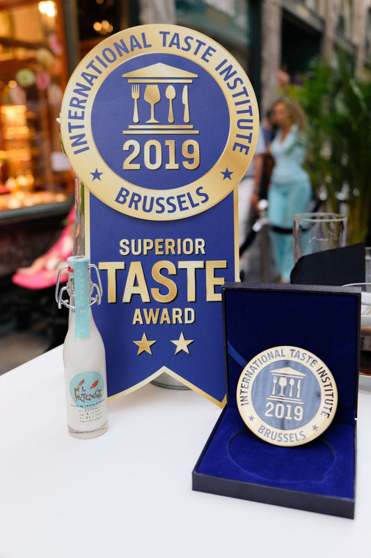 Certificación mundial: 2 estrellas Superior Taste Award
